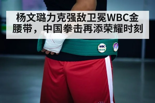 boxing champion belt